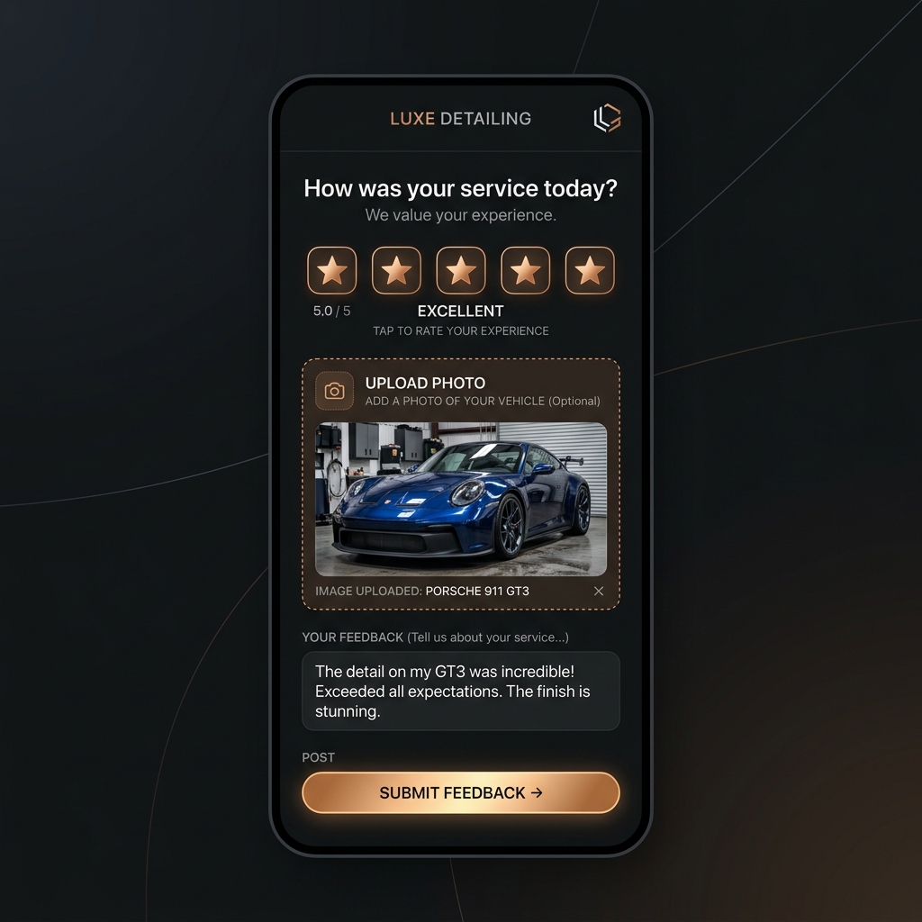 White-Label Feedback Mockup